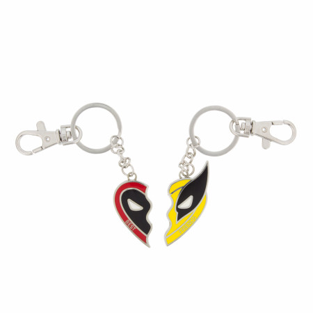 Deadpool and Wolverine BFFs Keychain